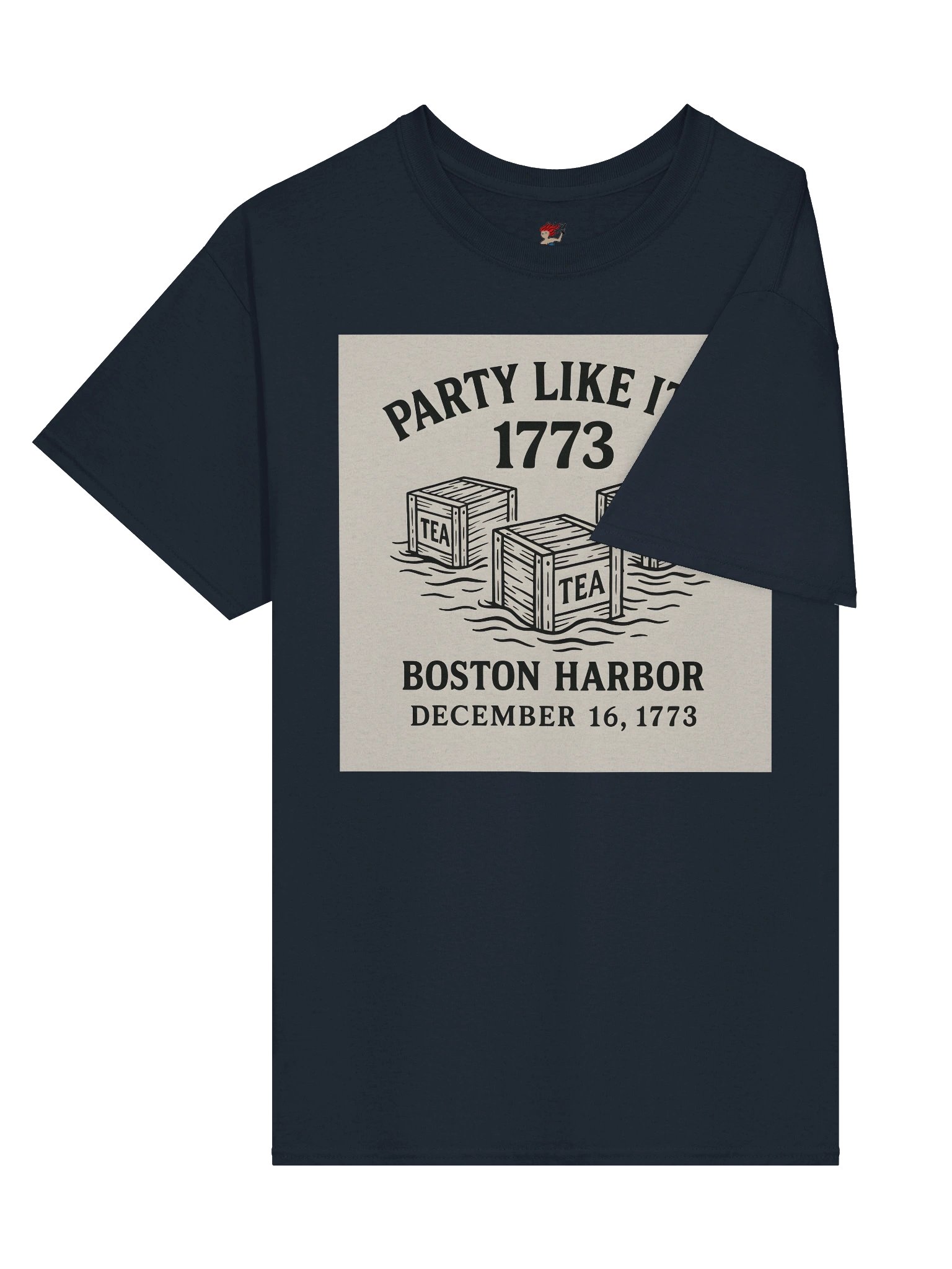 Party Like It’s 1773 Tee – Boston Harbor, December 16, 1773 product image (21)