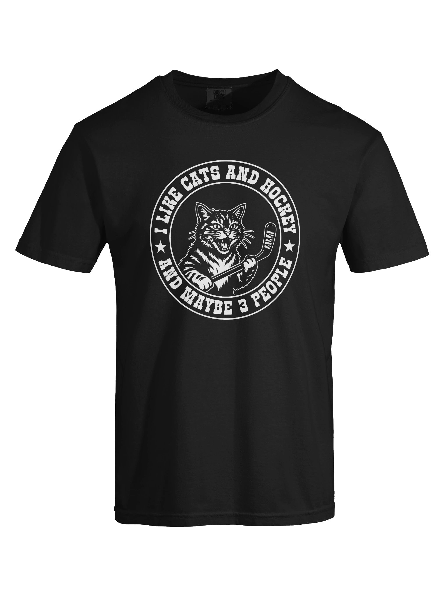 I Like Cats and Hockey Unisex T-shirt product image (50)