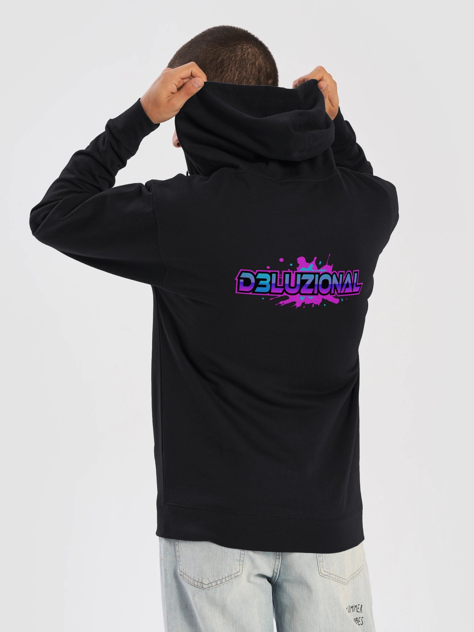 DJ_D3LUZIONAL #2 FLEECE ZIP UP product image (16)