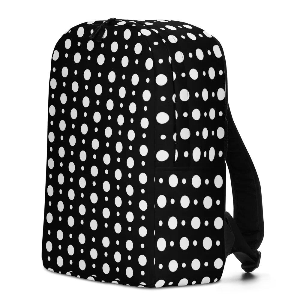 Monochrome Dot Minimalist Backpack product image (12)