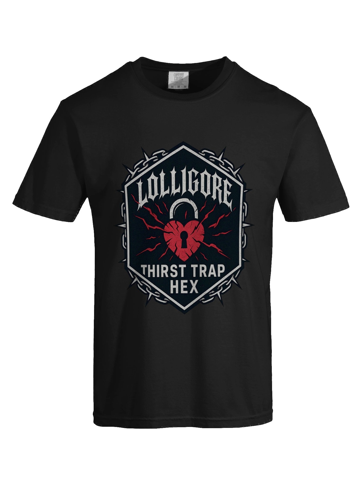 Lolligore — “Thirst Trap Hex” Emblem Tee product image (4)