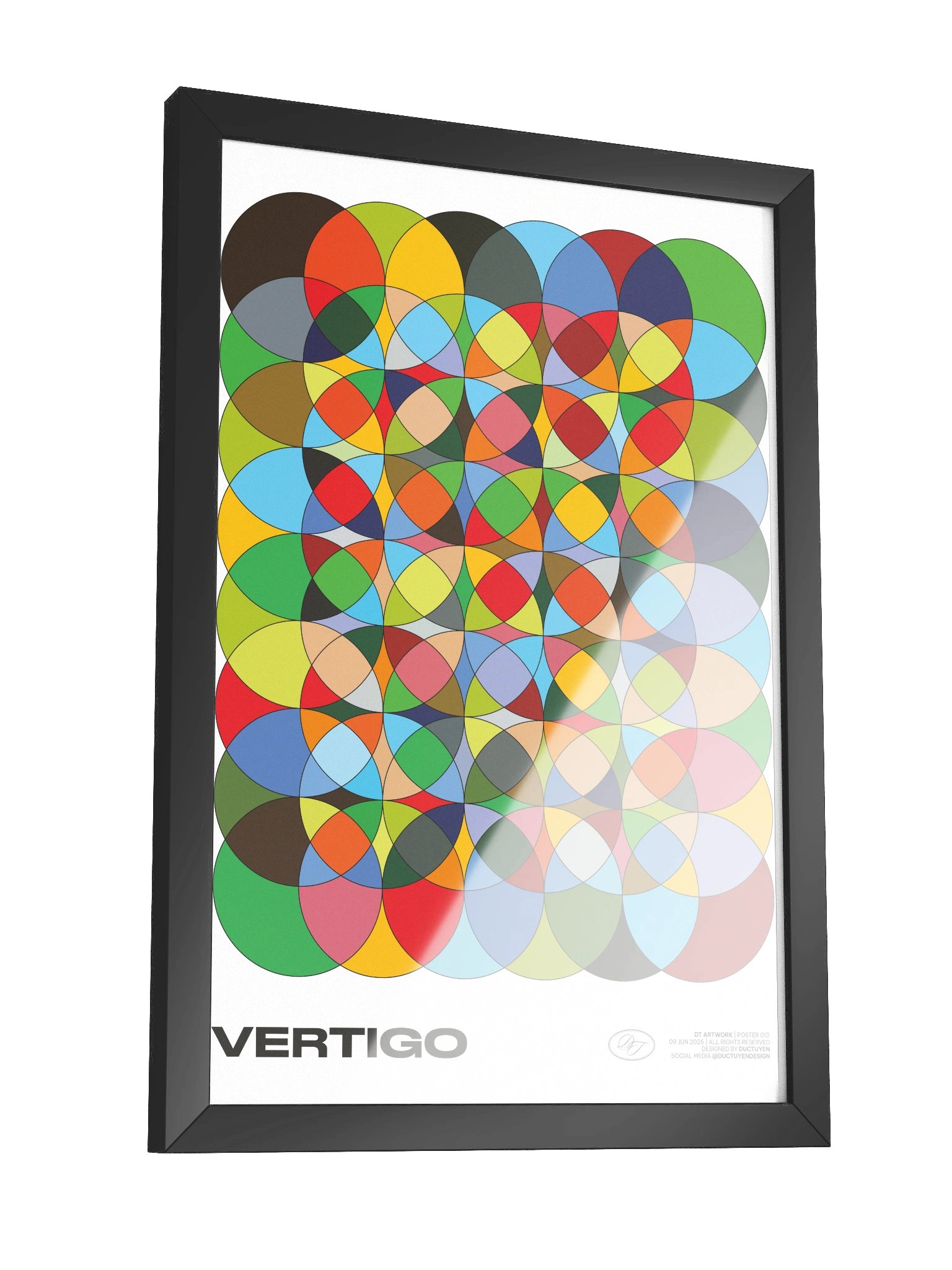 "VERTIGO" Framed Poster product image (10)