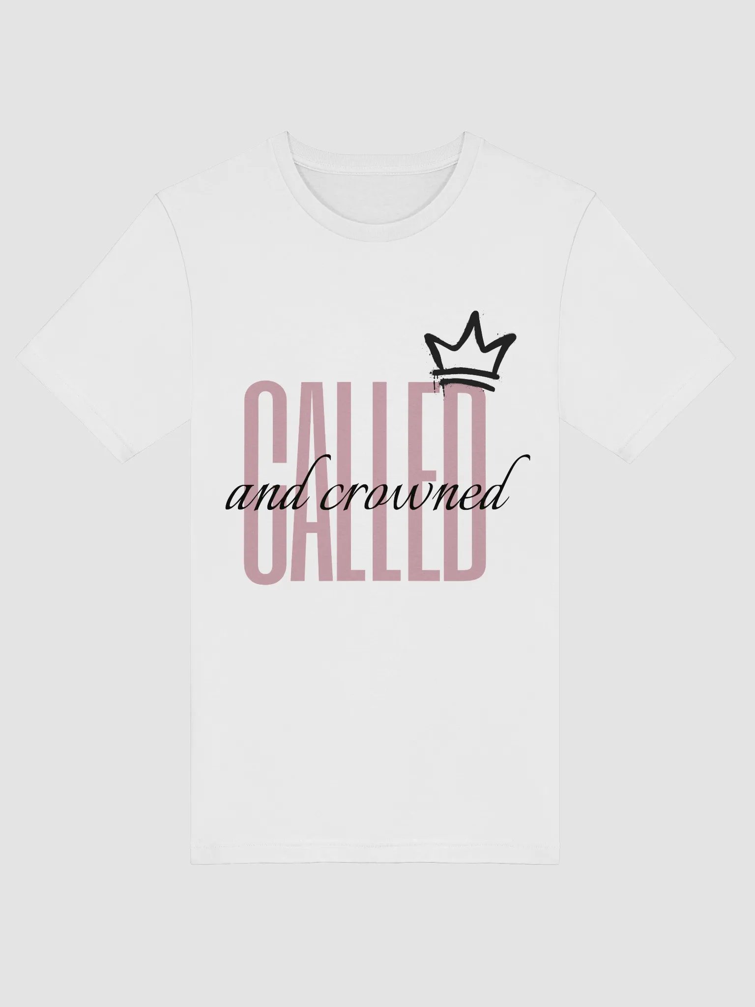 Crowned & Called in Pink T-Shirt product image (5)