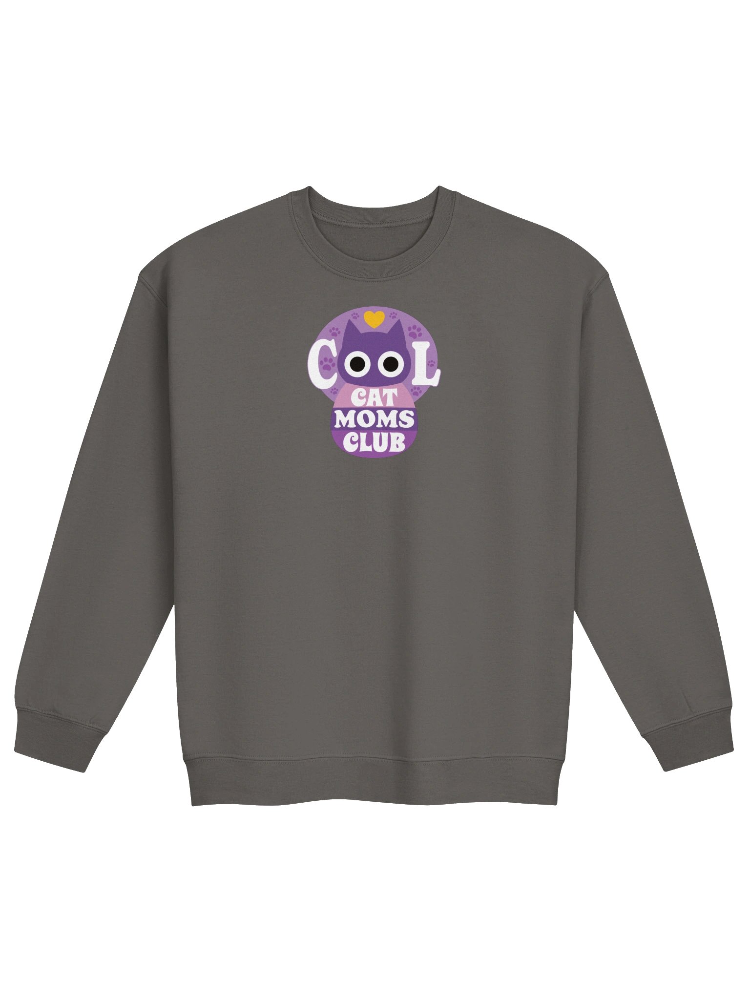 Cool Cat Moms Club 1 - Unisex Adult Sweatshirt product image (1)