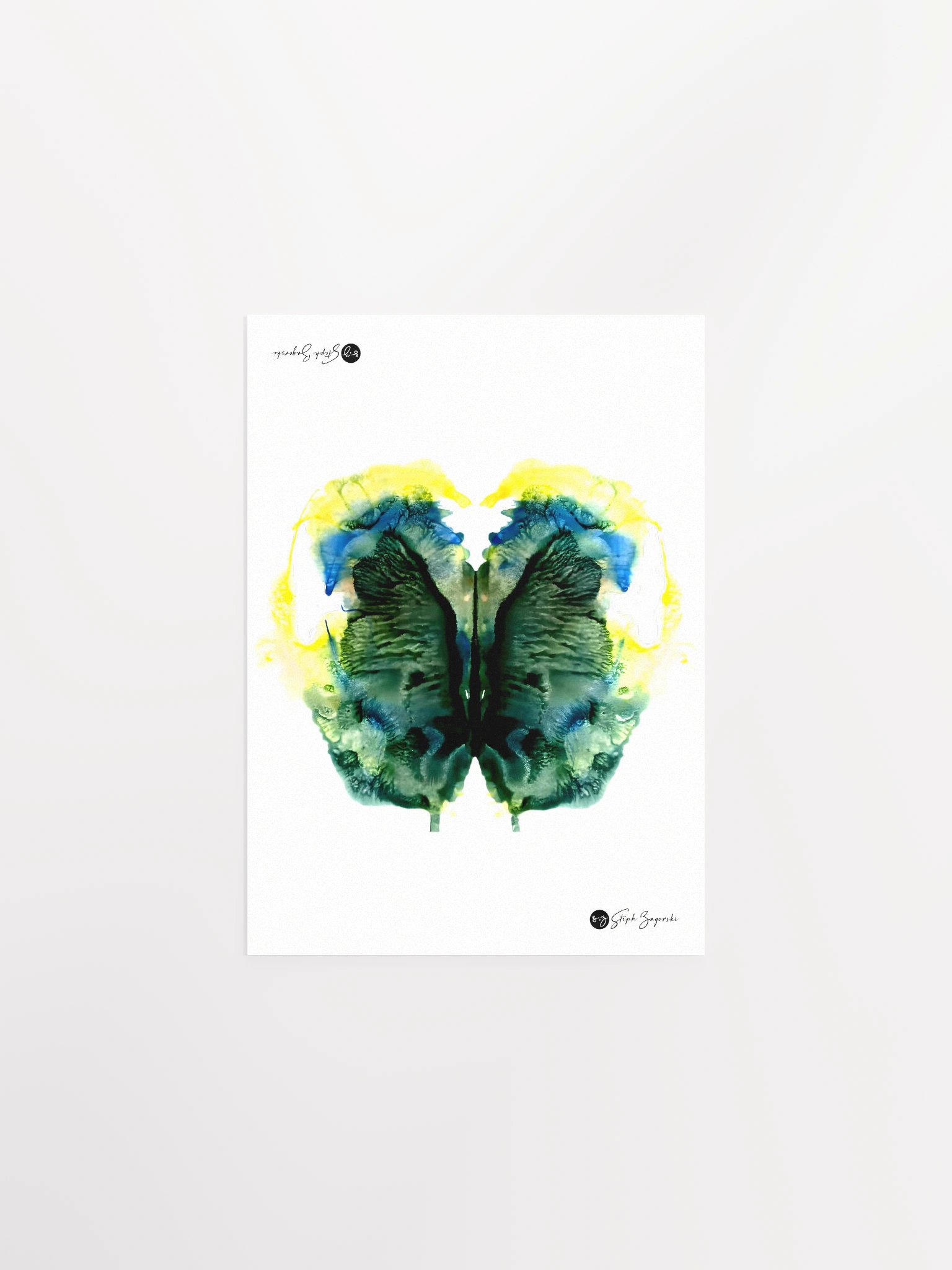 BREATHE | Inkblot Print product image (1)