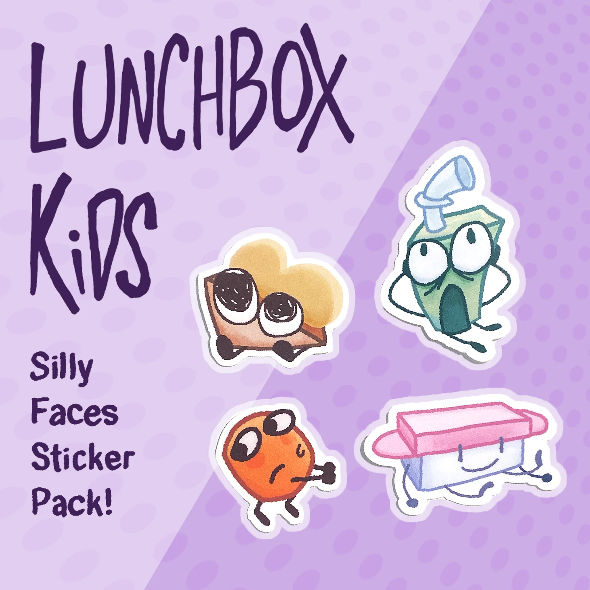 Silly Faces Sticker Pack product image (1)