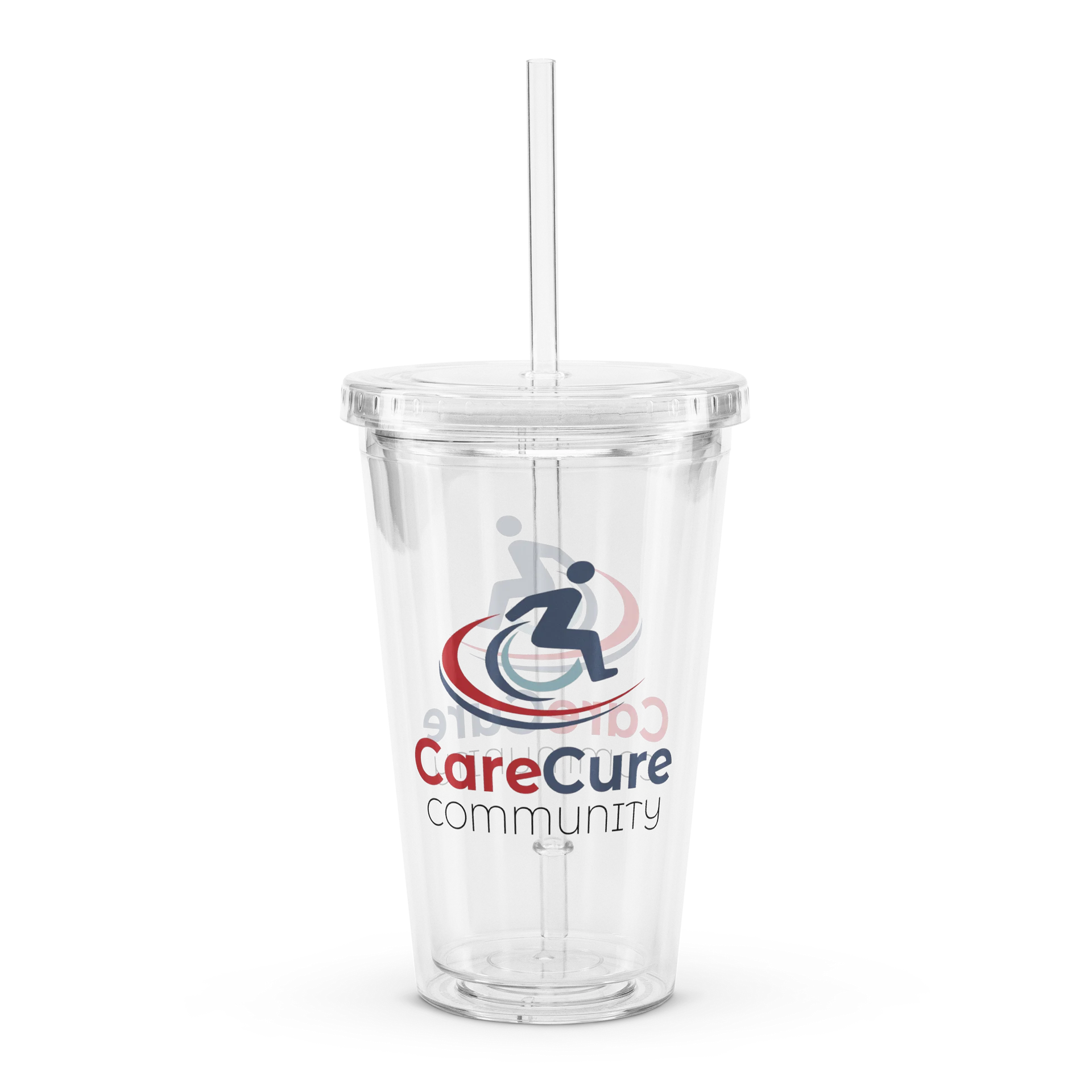 CareCure Plastic Cup with Straw product image (3)