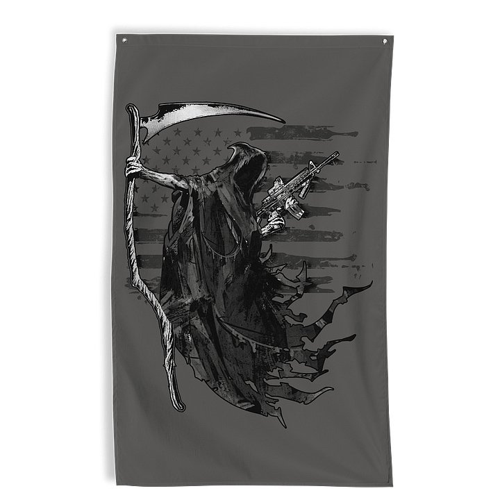 Reaper M4 Wall Flag product image (1)