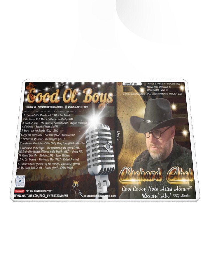 Good Ol Boys Remastered Album Cover Mouse Pad product image (1)