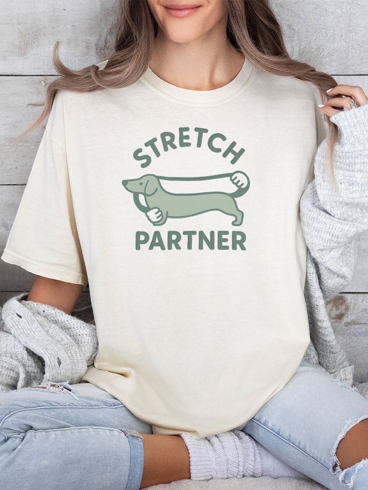 Stretch Partner (Dachshund) Tee product image (2)