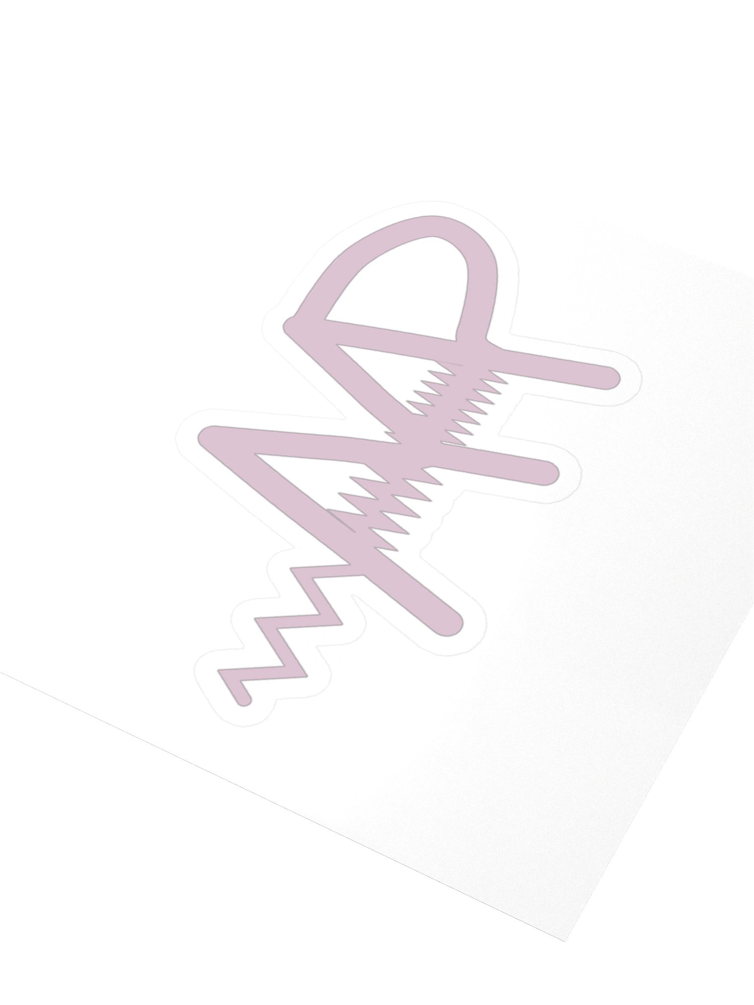 Mt. AMP Pink — Transfer Sticker product image (3)