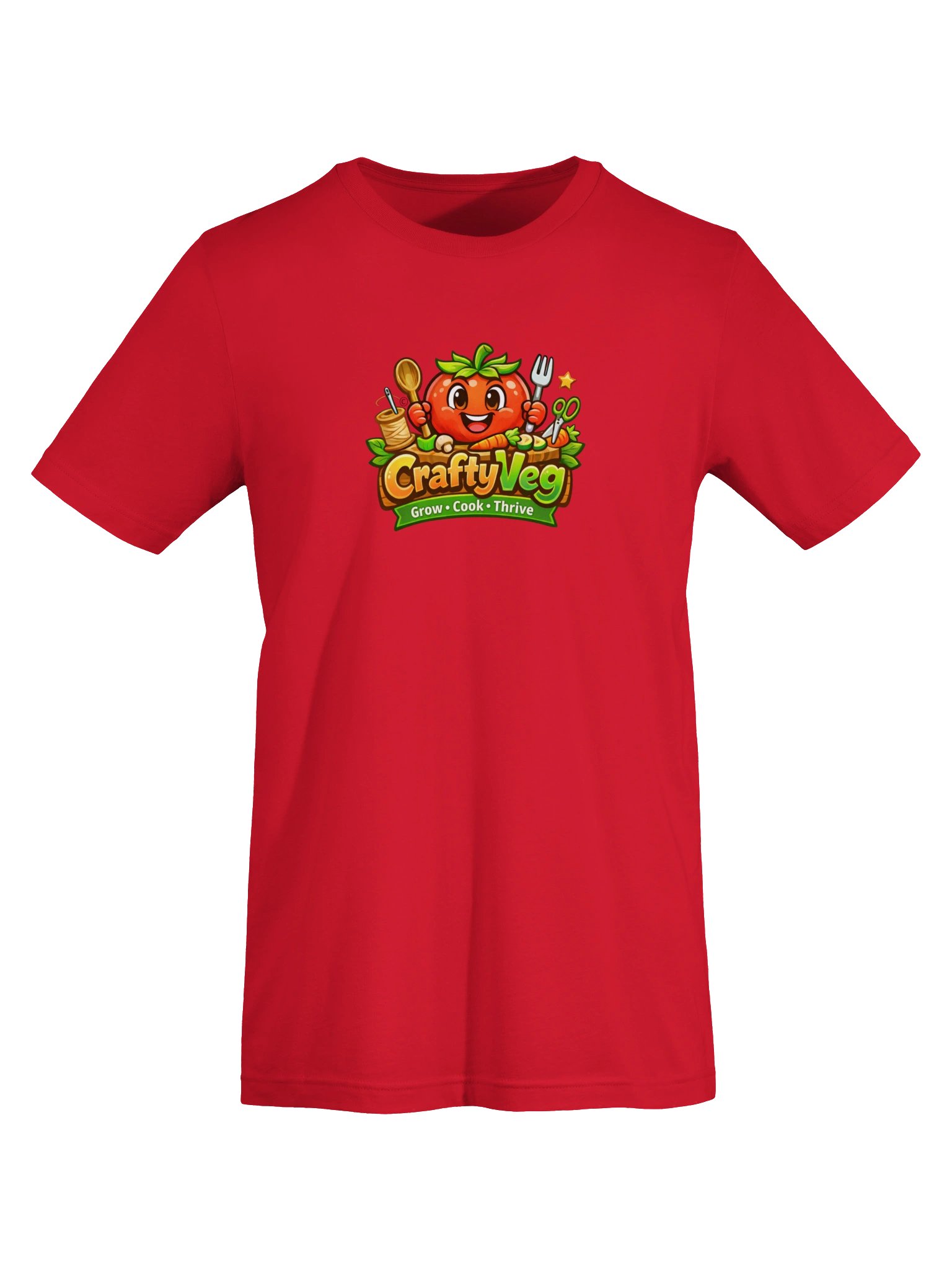 CraftyVeg Unisex White T-Shirt product image (25)