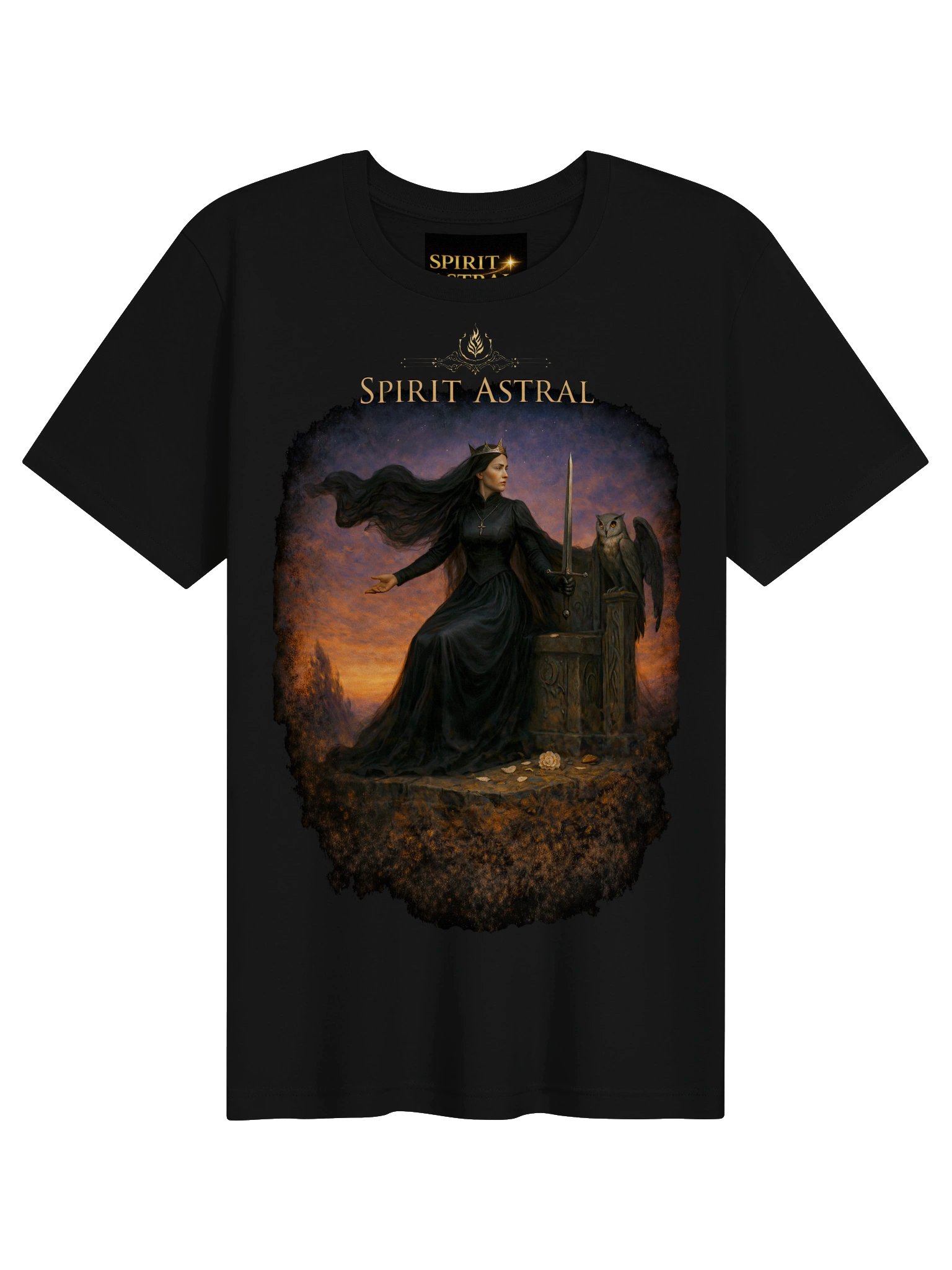 Spirit Astral Queen of Swords T-Shirt product image (1)