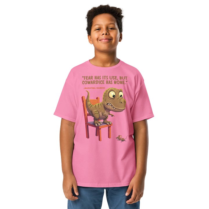 Mohatma Gandhi Motivational Quote - Dino Fear Shirt product image (3)