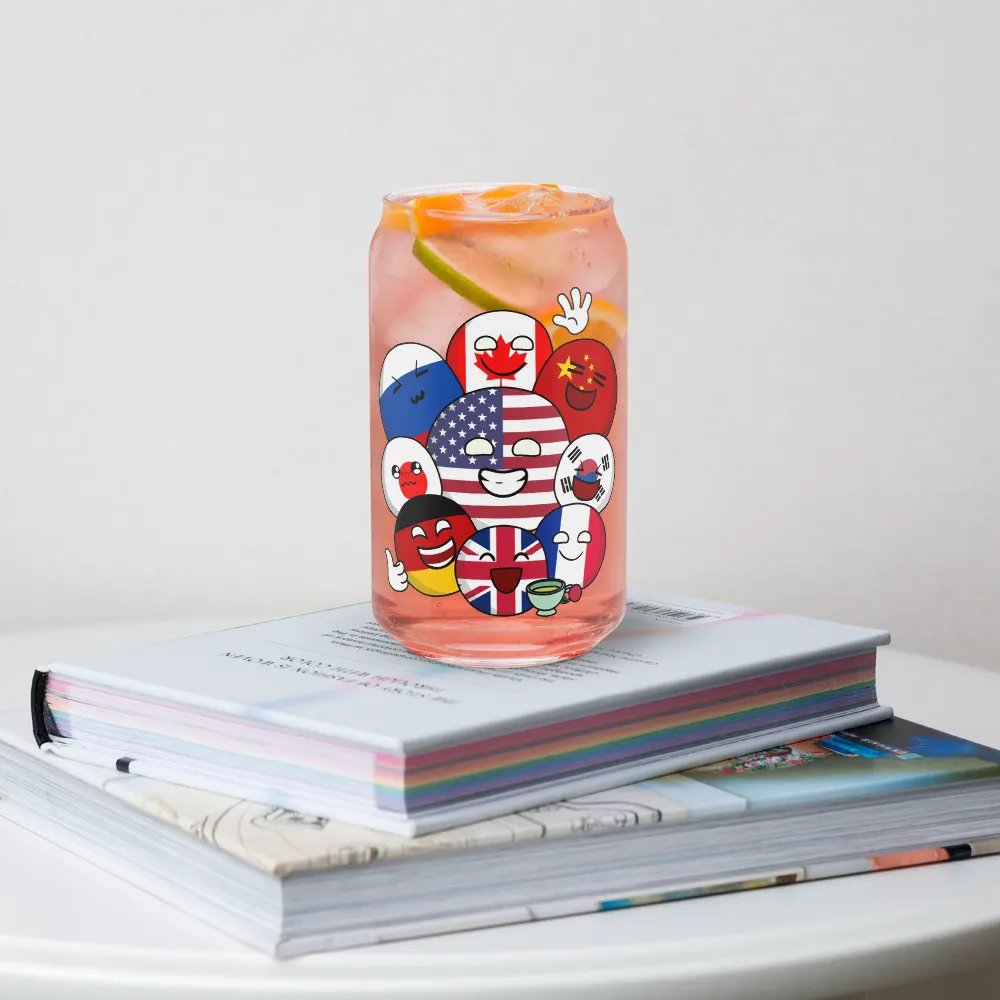 Countryball Can-Shaped Glass product image (4)