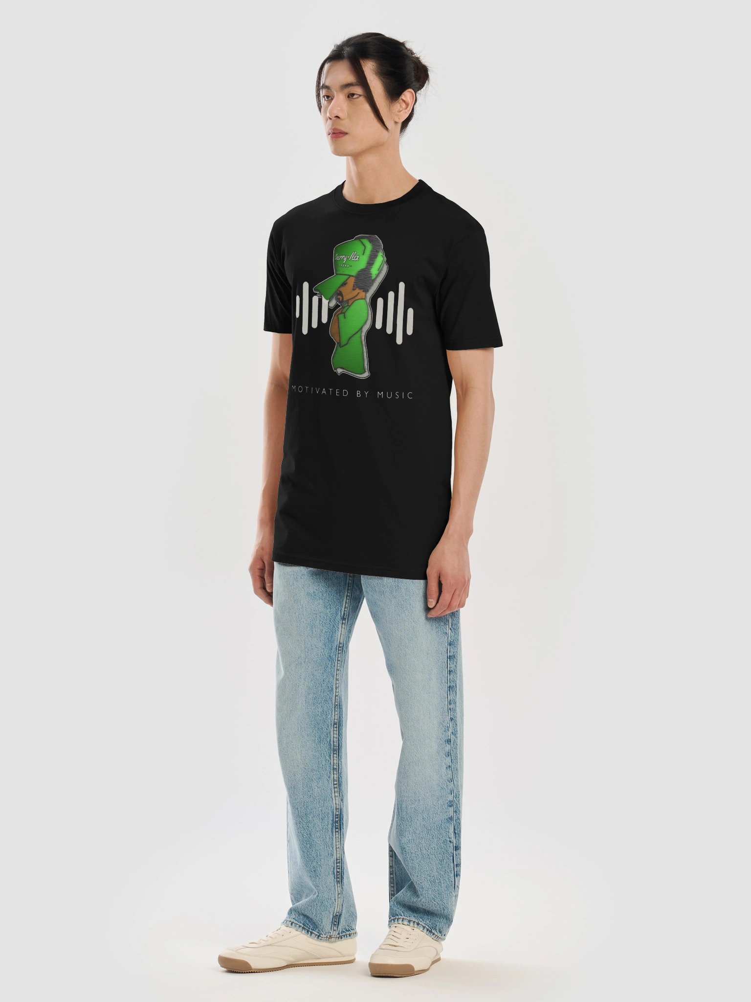 Cherry-Ilex Sound (MbM) Cotton Heritage Men's Premium Heavyweight Dark Tee product image (3)