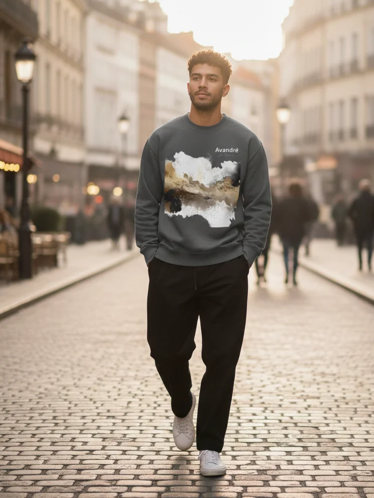 Vintage Pigment-Dyed Crew Sweatshirt product image (2)