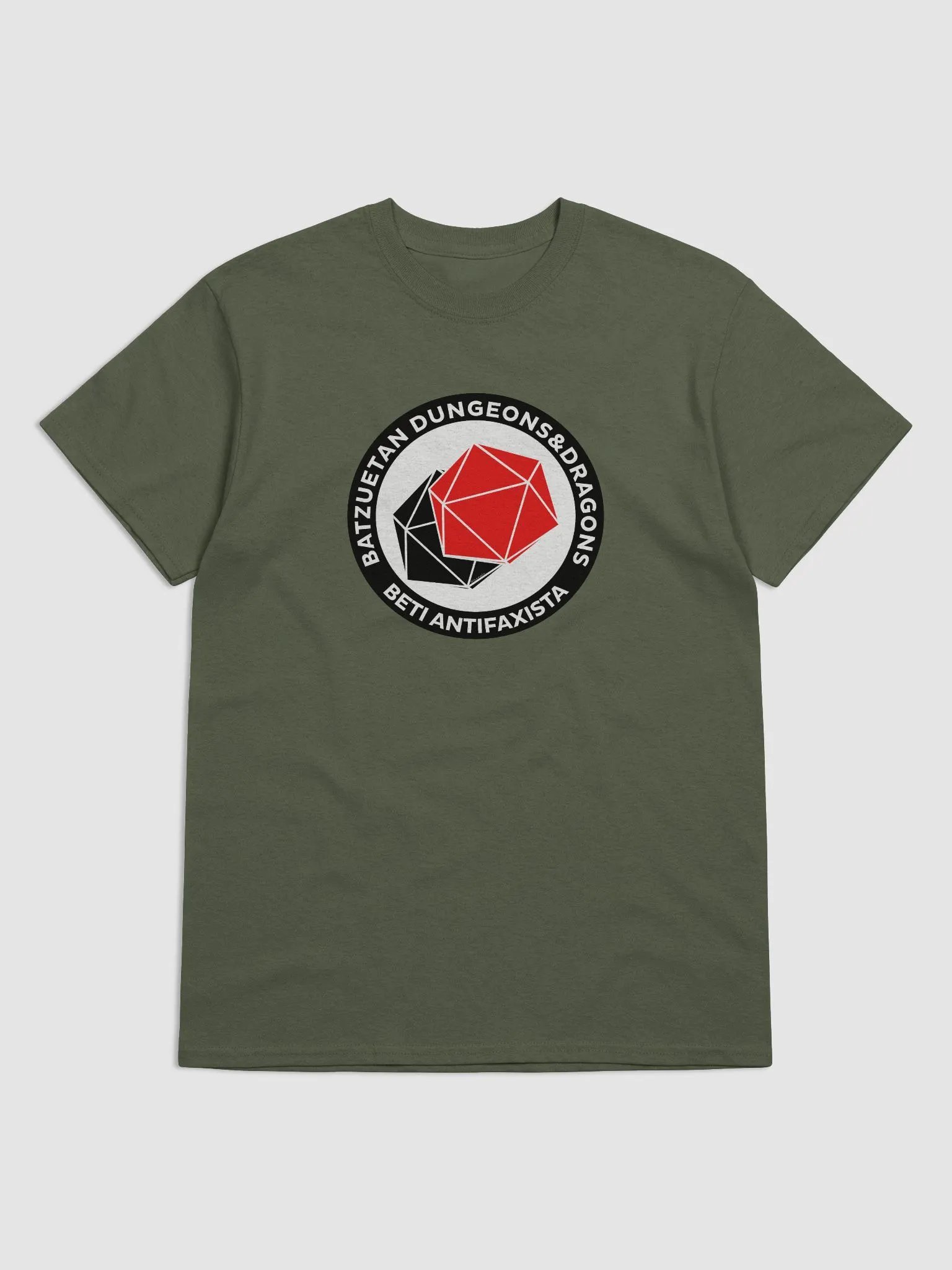 D&D Antifa Euskera 1 - Samarreta product image (1)