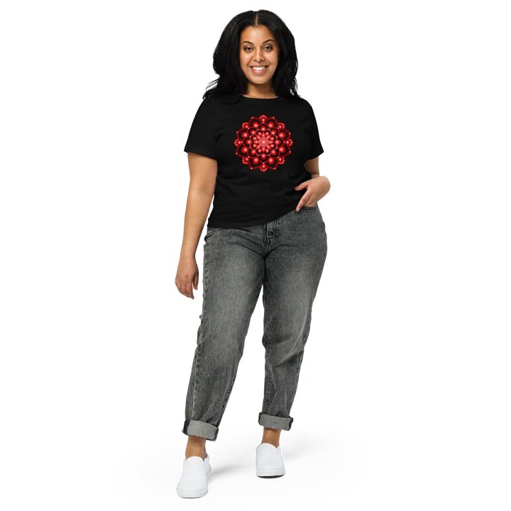Red Dot Mandala Women's T-Shirt product image (2)