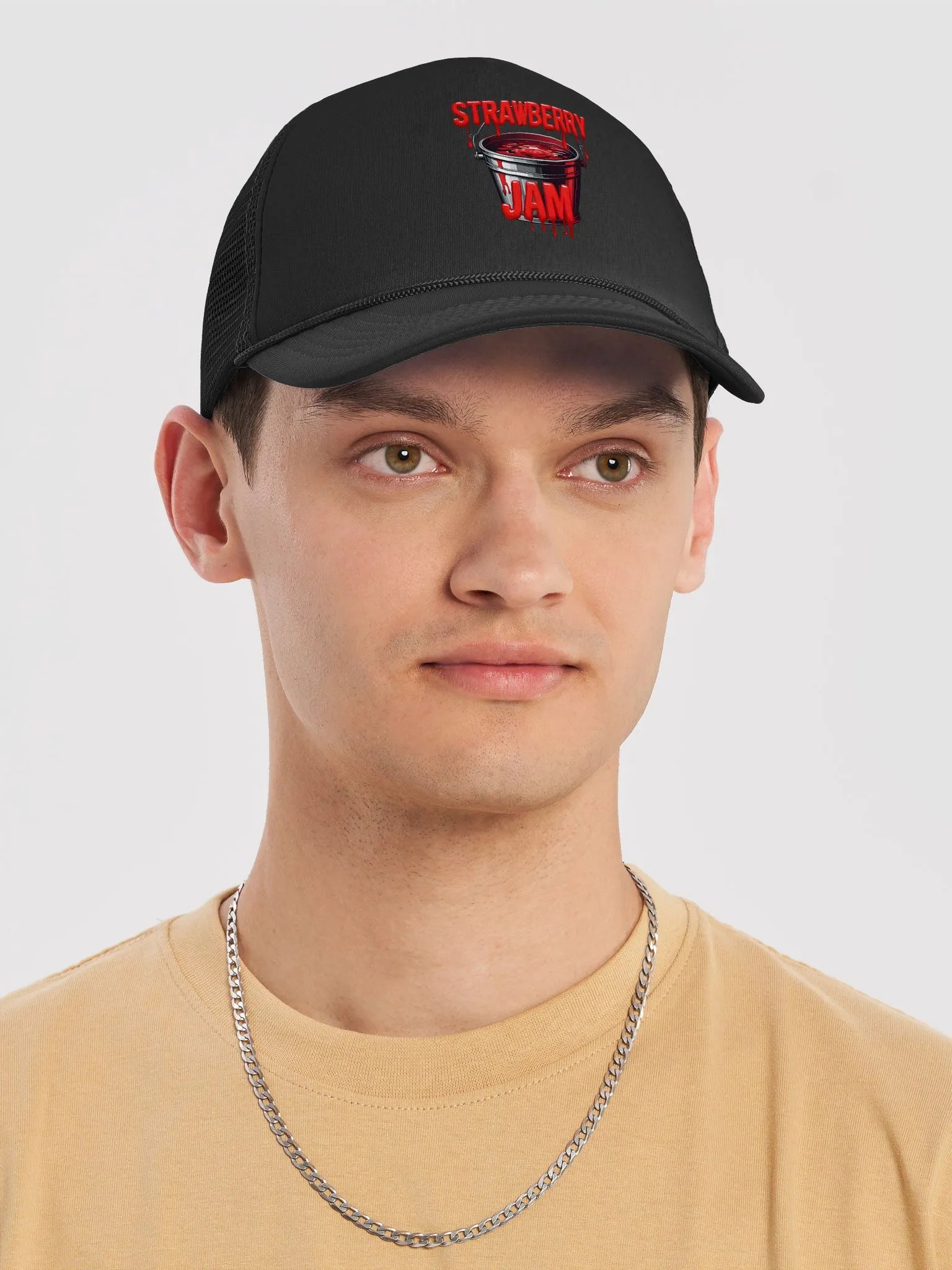 Jammin' Style Foam Trucker Hat product image (5)