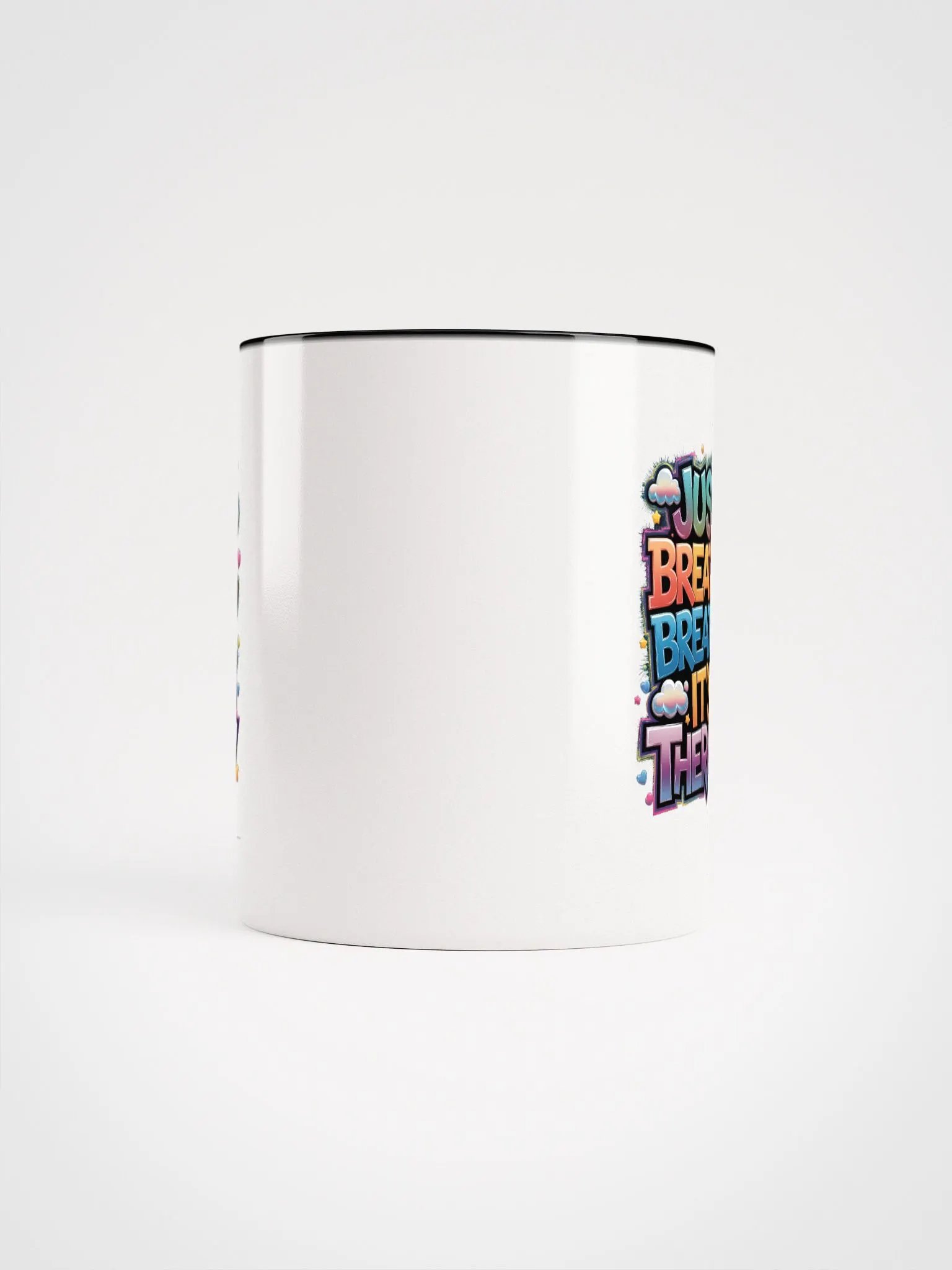 Just Breathe, breathe, it's therapy Ceramic Mug product image (30)