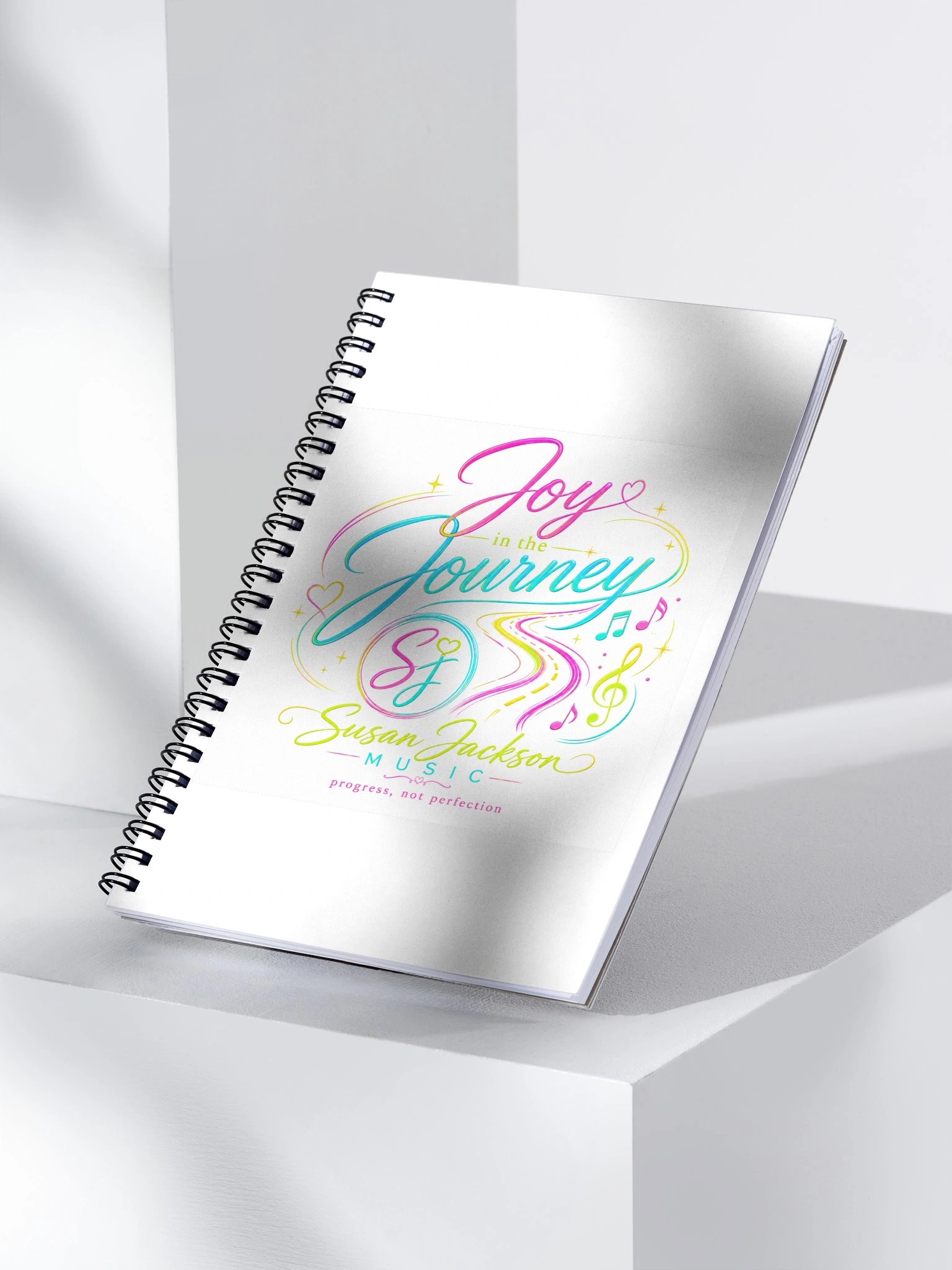 Joy in the Journey Music Spiral Notebook product image (3)