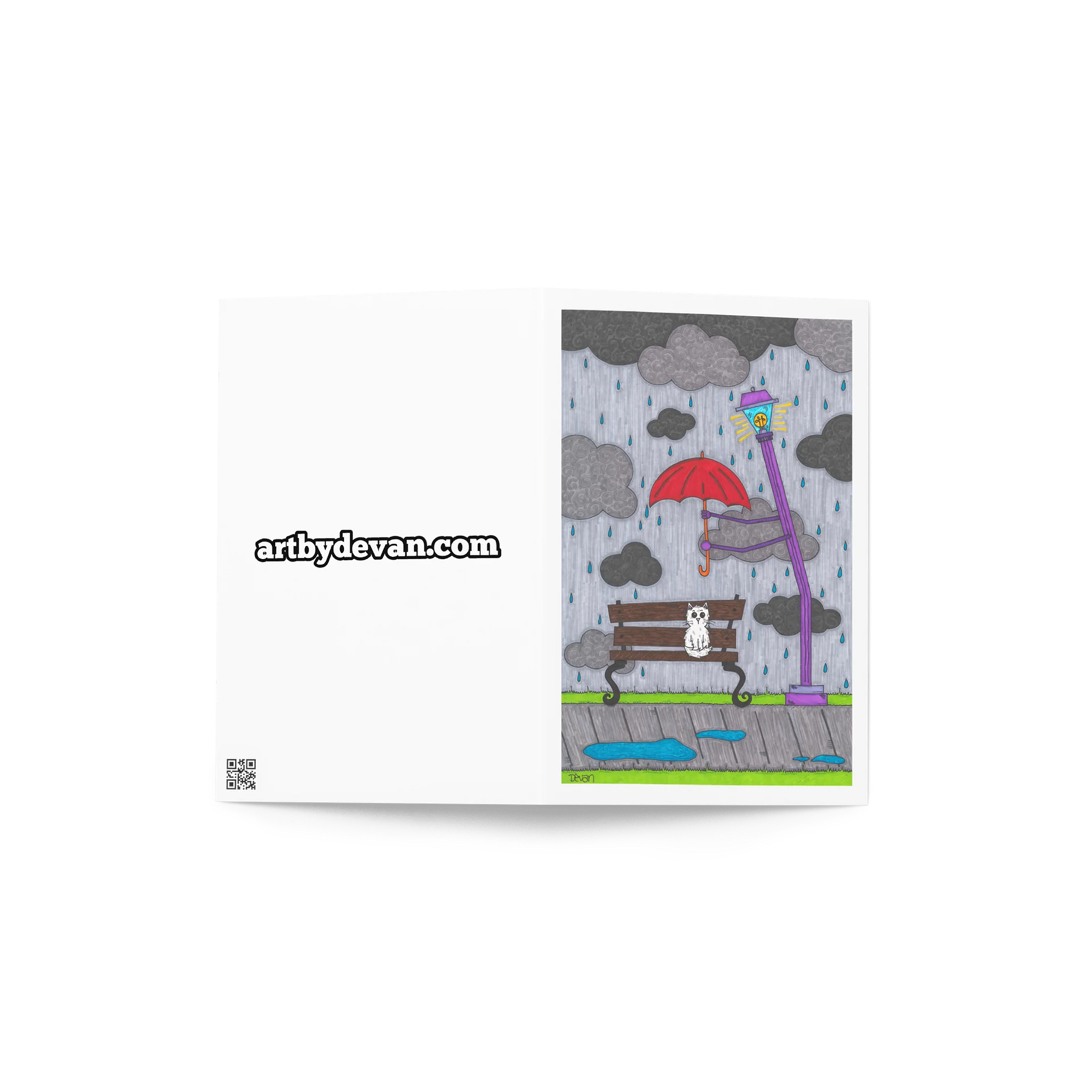 Art Card: The Friend in the Storm product image (2)