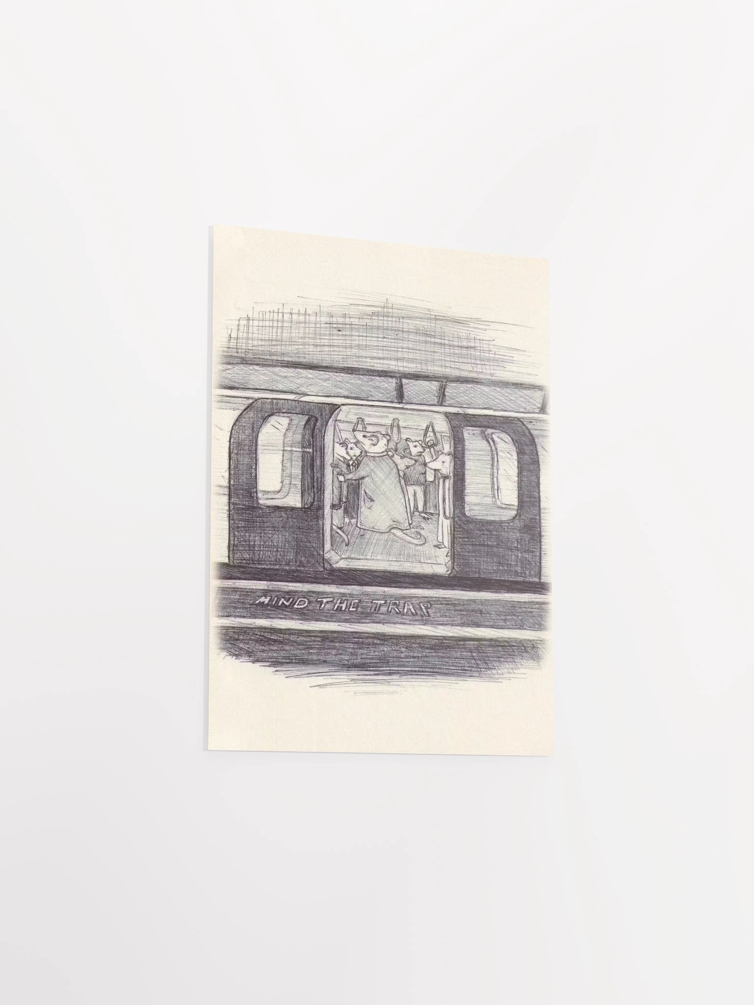Mind The Trap Print product image (3)