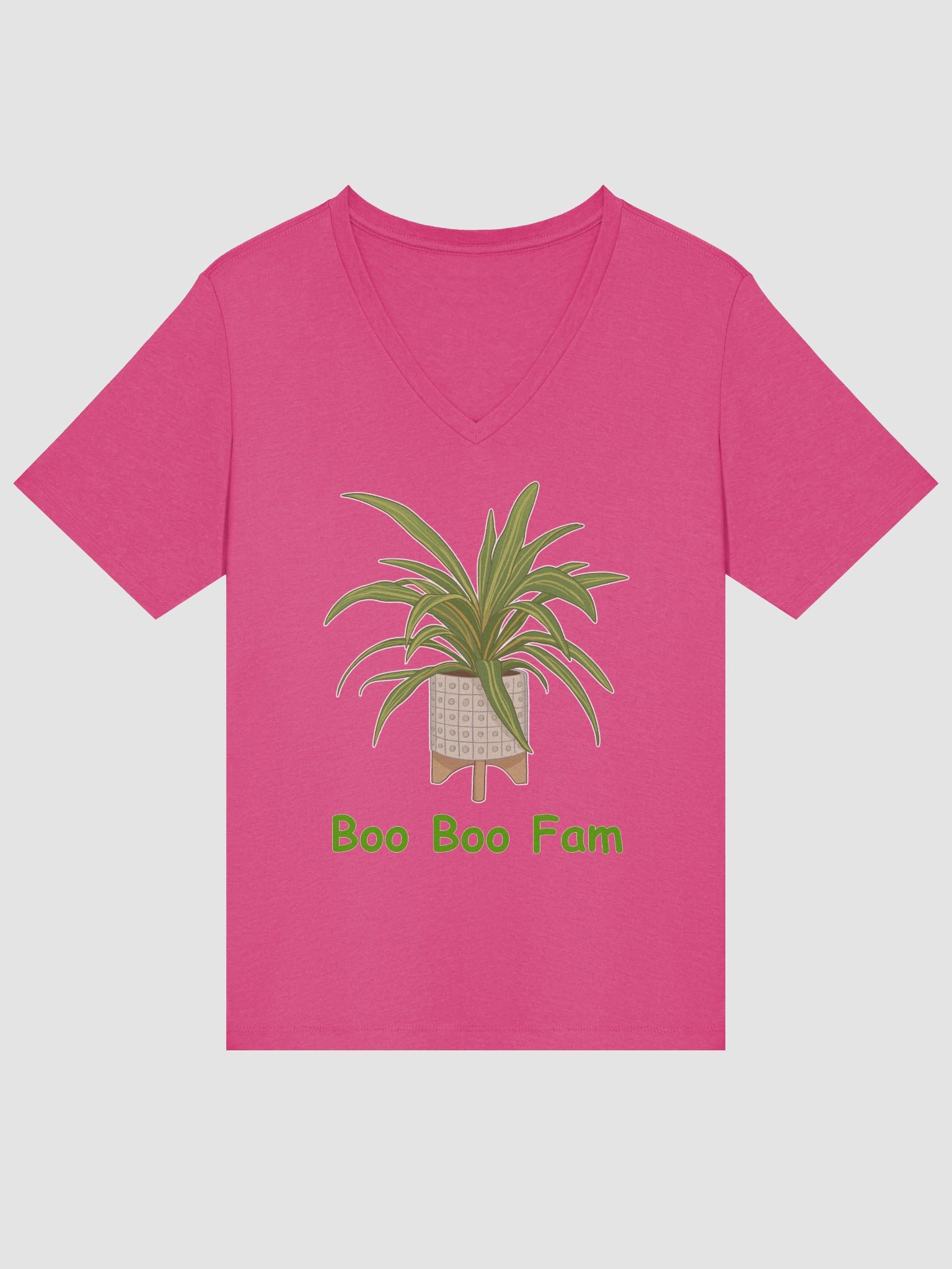 Women's Boo Boo Fam V Neck Tee Shirt product image (47)