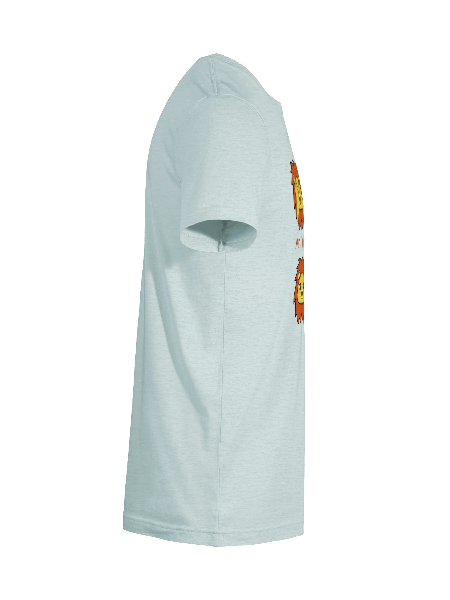 An Introvert in Public – Lonely Lion T-Shirt product image (30)