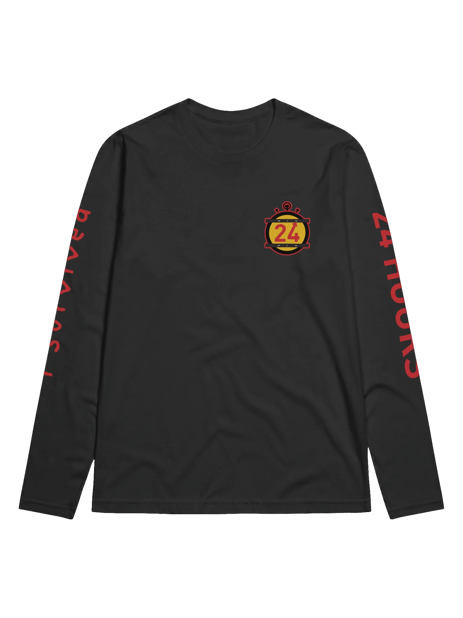 i survived 24 HOURS Fitted Long Sleeve Crew product image (5)