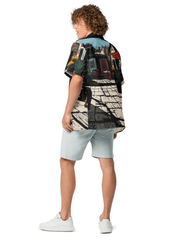 Sunlit Alley Hawaiian Shirt product image (8)