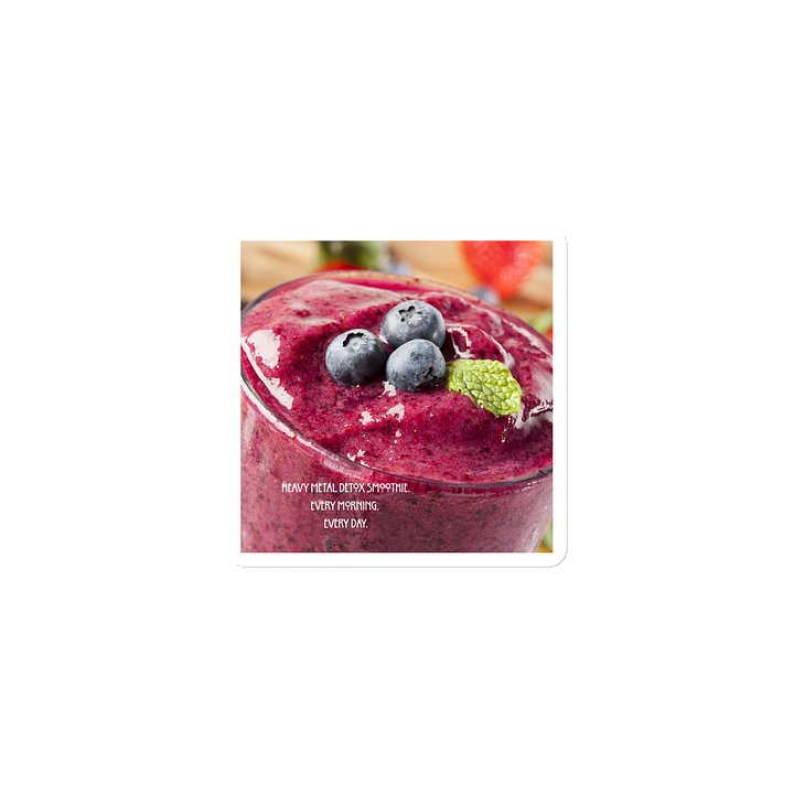Heavy Metal Detox Smoothie-Every morning. Every day- Magnet product image (1)