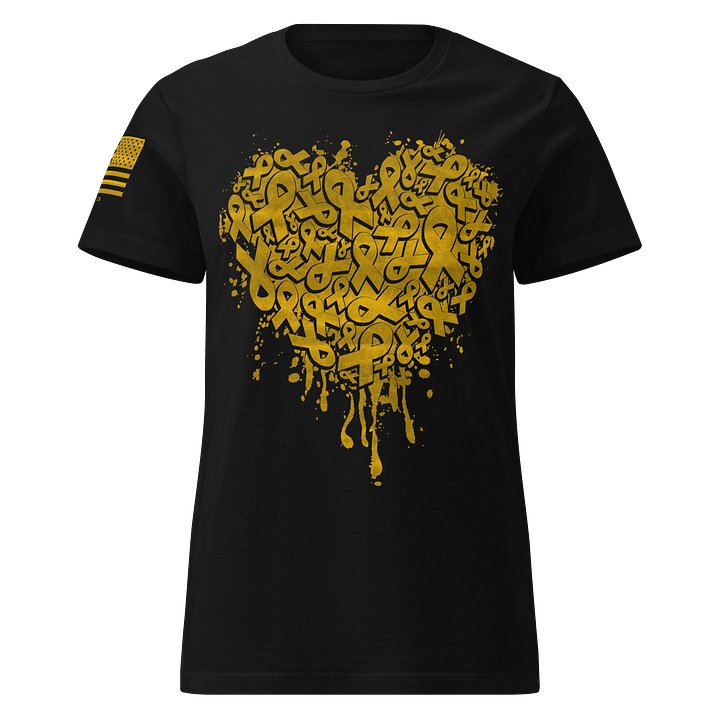 Childhood Cancer: HEART Women's Fit product image (1)