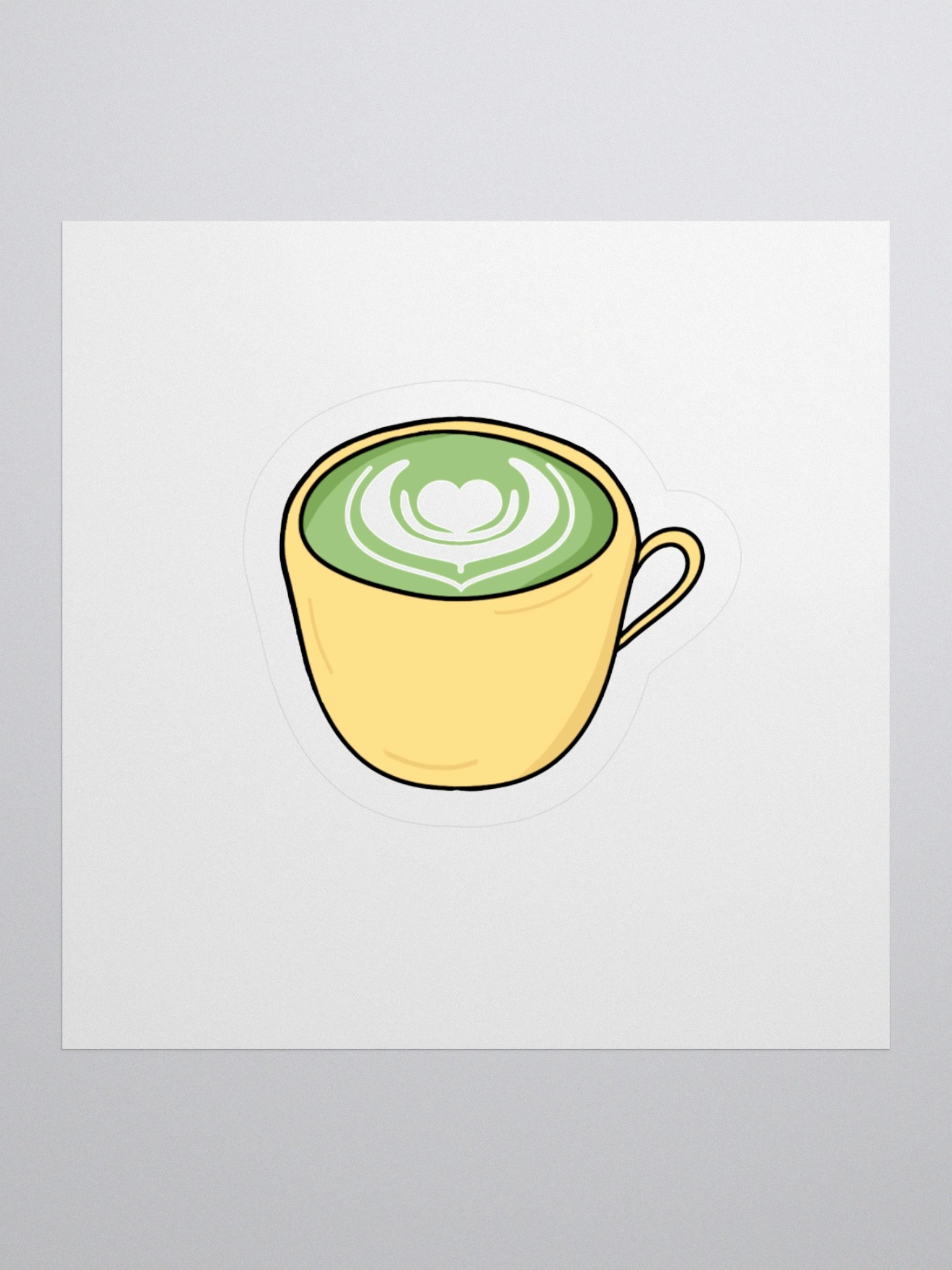Matcha Sticker product image (1)
