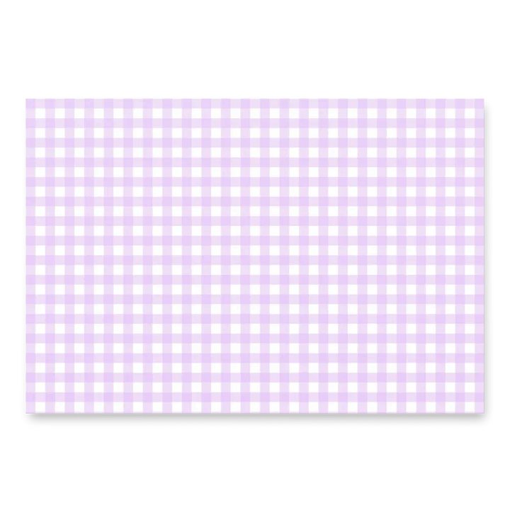 Soft Lavender Gingham Gift Wrap Set (Set of 3) product image (2)