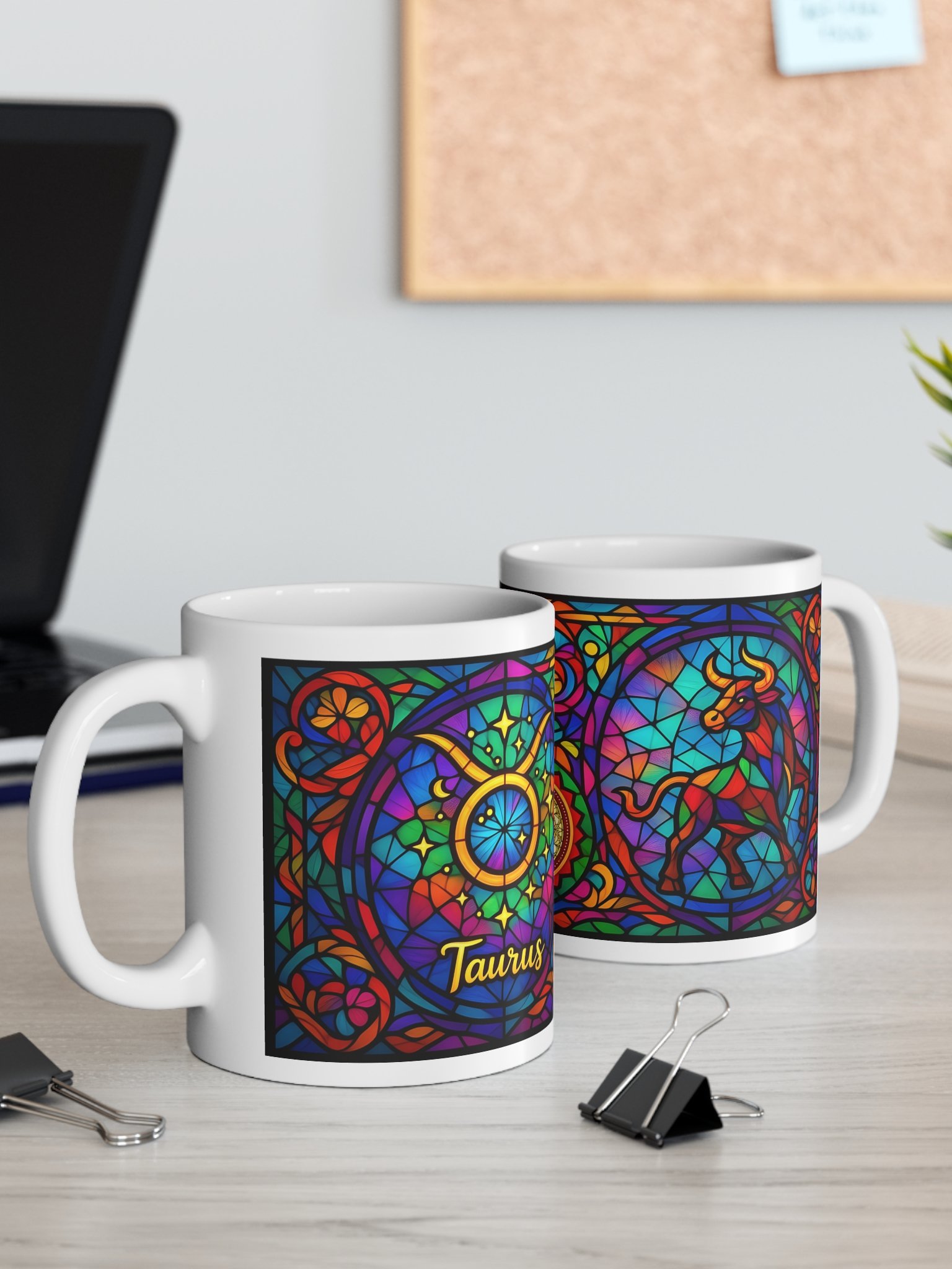 Taurus Gloss White Mug product image (3)