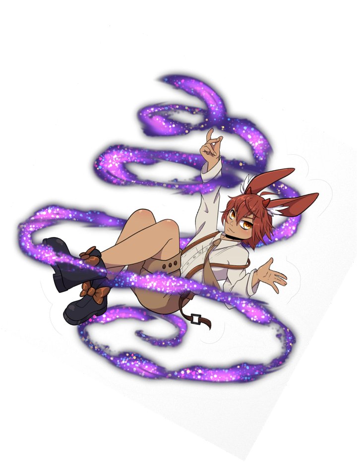 Magical Bunny sticker product image (4)