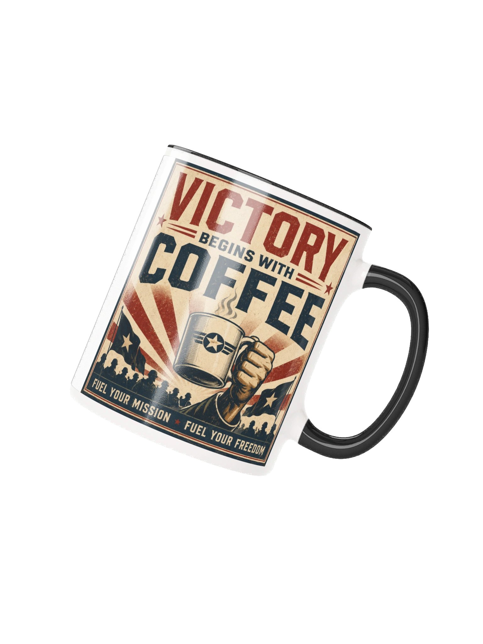 Victory Begins With Coffee Mug product image (18)