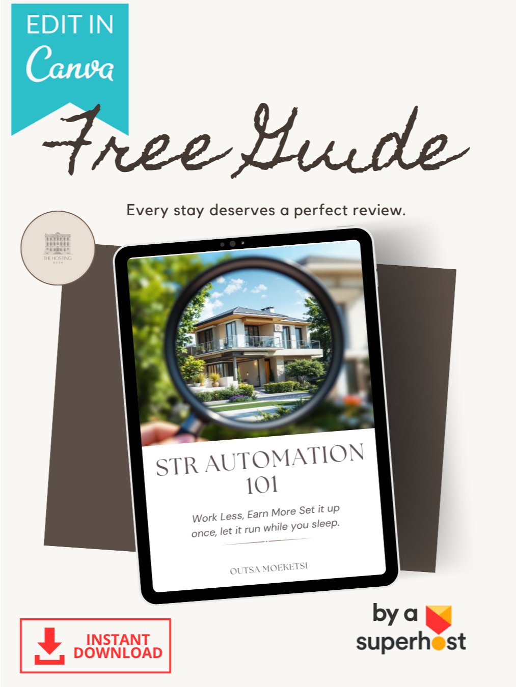 STR AUTOMATION 101: Work Less, Earn More, Set it up once, let it run while you sleep. - Free eBook product image (1)