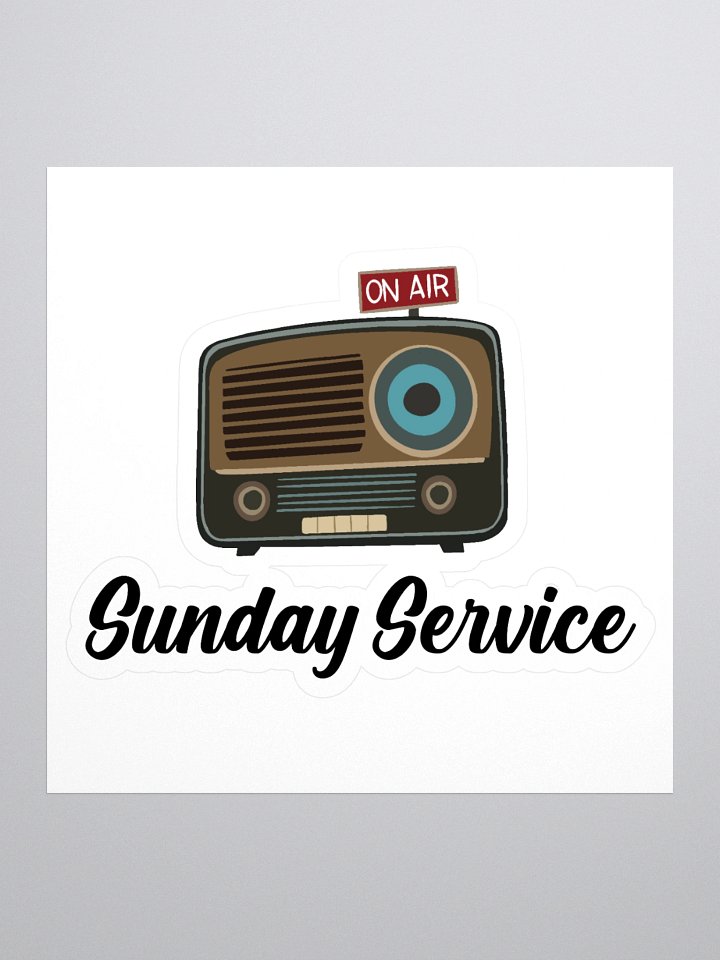 Sunday Service Sticker product image (1)