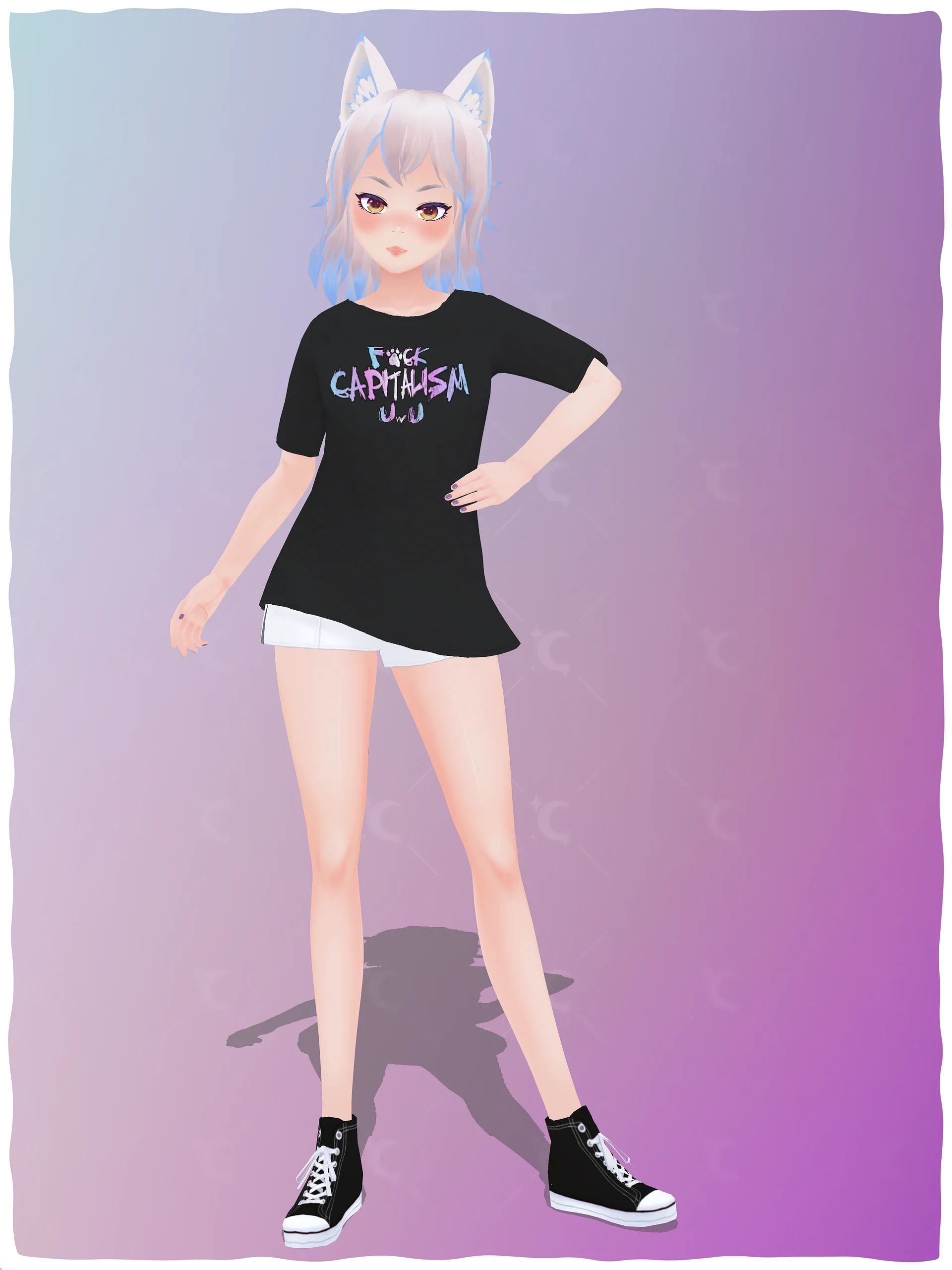 [VRoid Digital] Lunazera Shirt pack for VRoid Models product image (2)