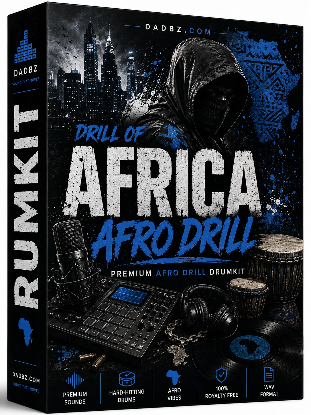 Afro Drill Drumkit | Drill & Afro Percussion Pack product image (1)