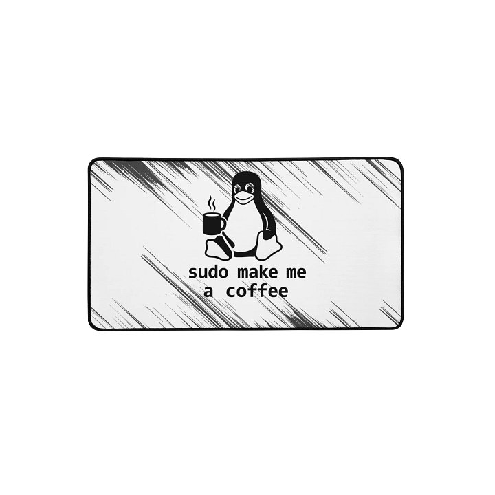 Desk Mat - sudo make me a coffee product image (2)