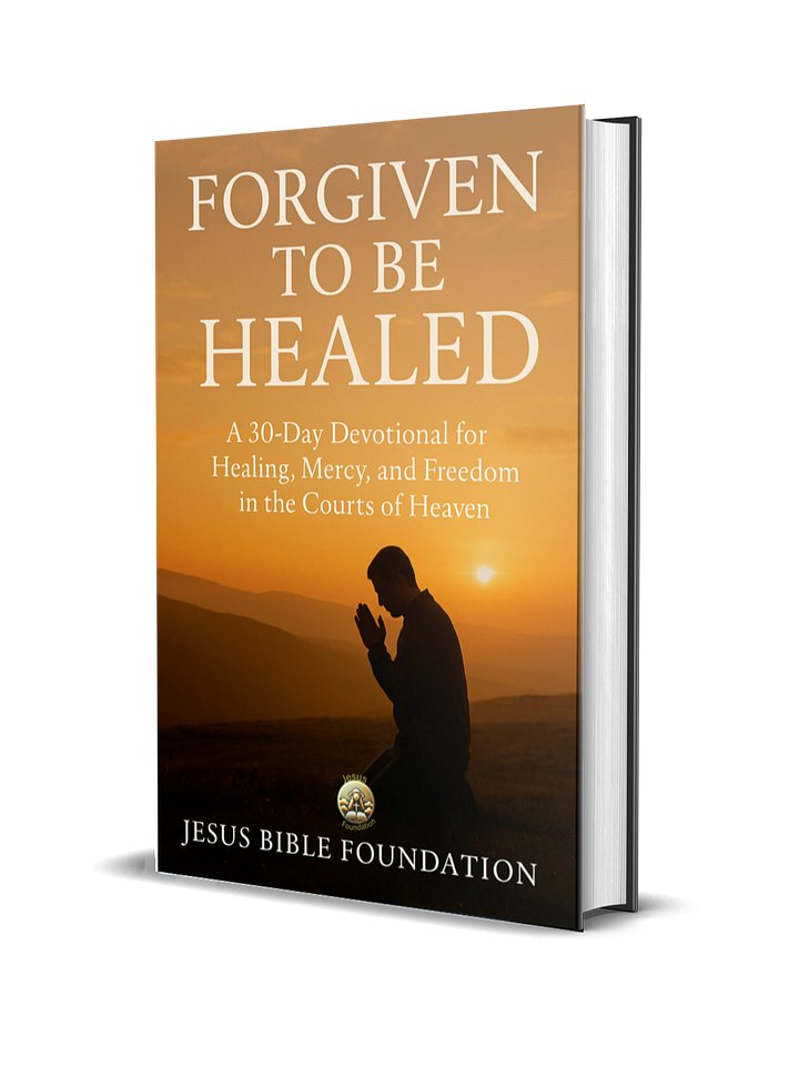 Forgiven to Be Healed: A 30-Day Devotional for Healing, Mercy, and Freedom in the Courts of Heaven product image (1)