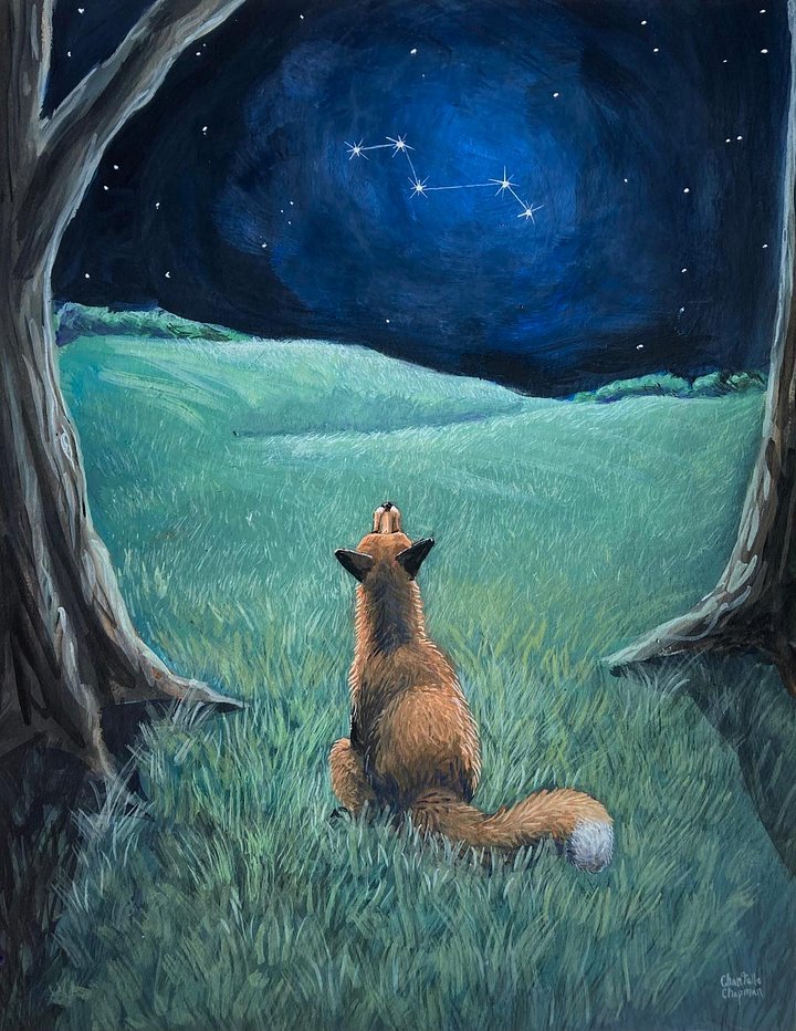 Vulpecula - Art Print product image (1)