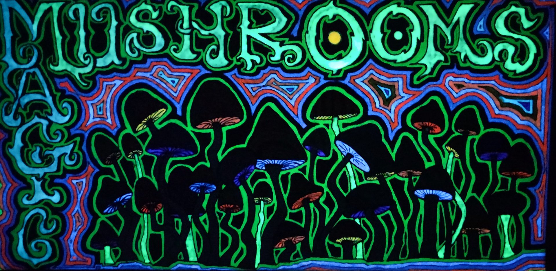 Mad Mushrooms Poster product image (1)