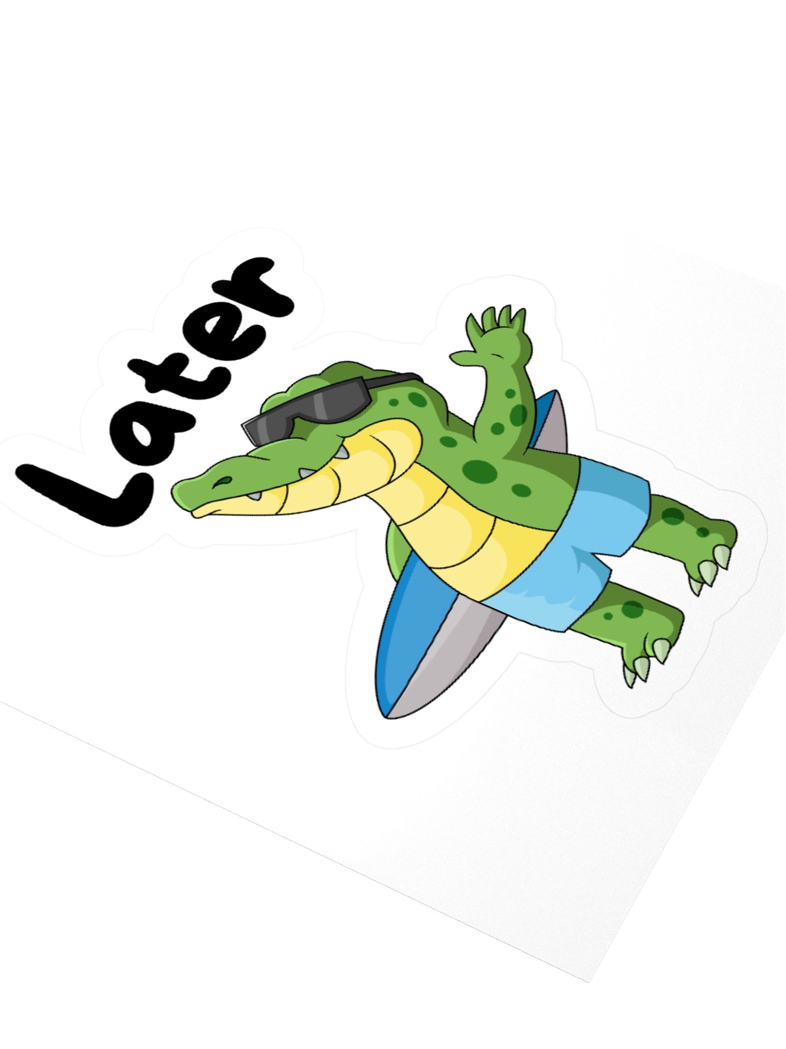 Later Gator Kiss-Cut Sticker by Aviella product image (7)
