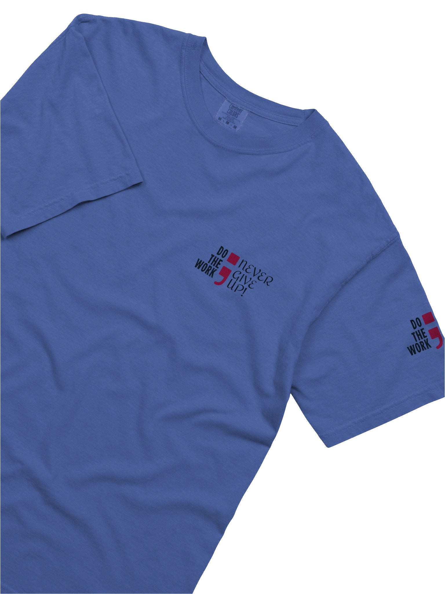 Never Give Up Semicolon Tee product image (45)