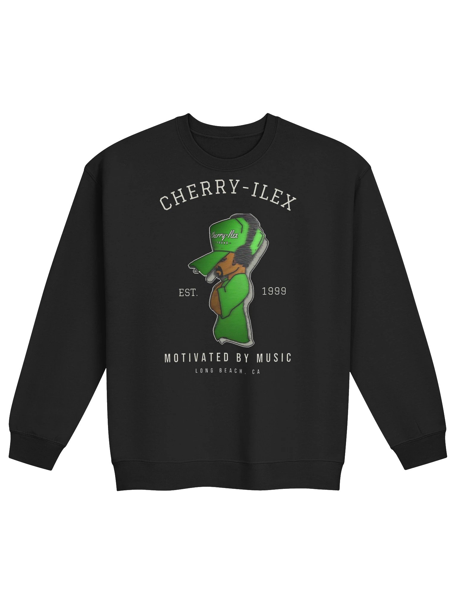 Cherry-Ilex Sound (MbM) Crewneck – Dark product image (1)